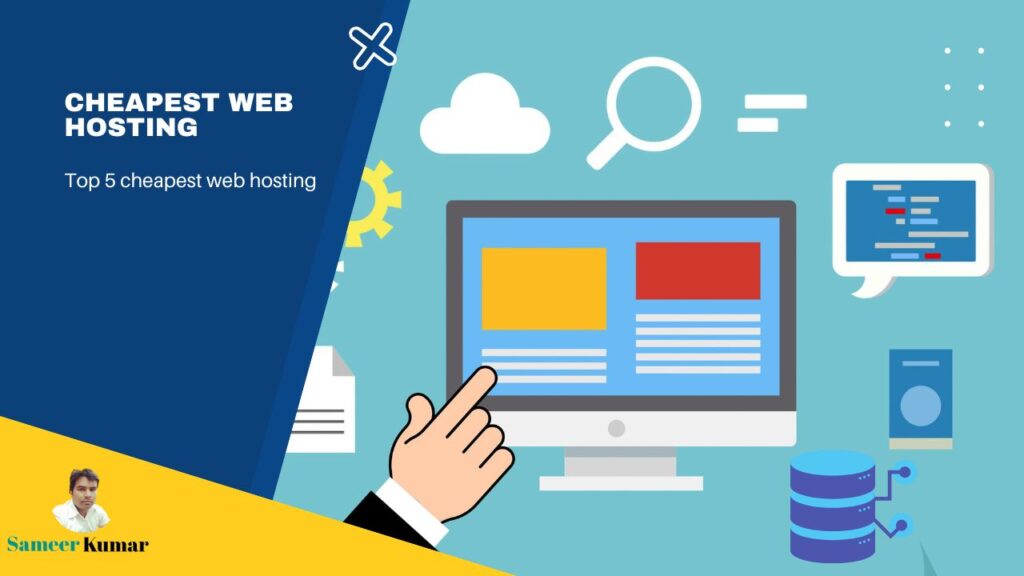 Top 5 cheapest web hosting